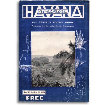 Havana Weekly 1951, Mar 17. A Tourist Guide Publication